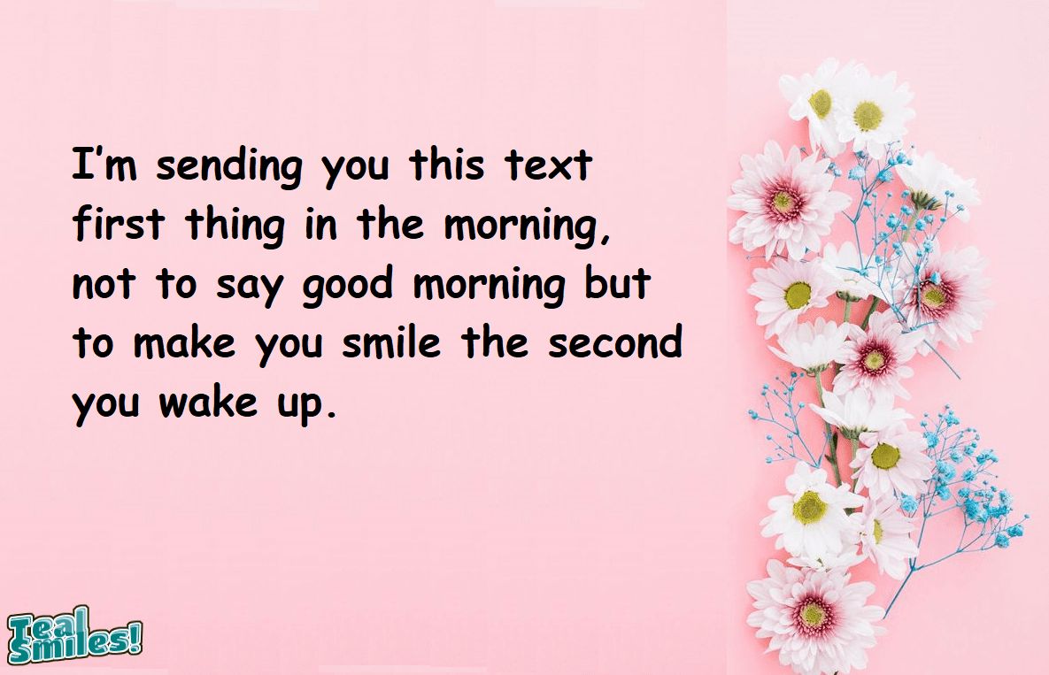 sweet goodmorning texts for her