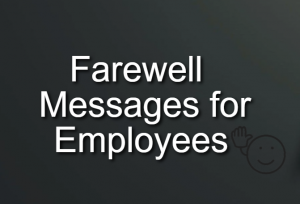 Farewell Good Luck Messages for Employees and Staff - Teal Smiles